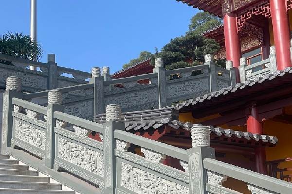 呼和浩特市大连道观仿古石栏杆厂家热销款四
